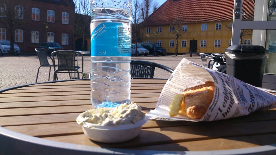 Lunch i Sorö Danmark mars 2015